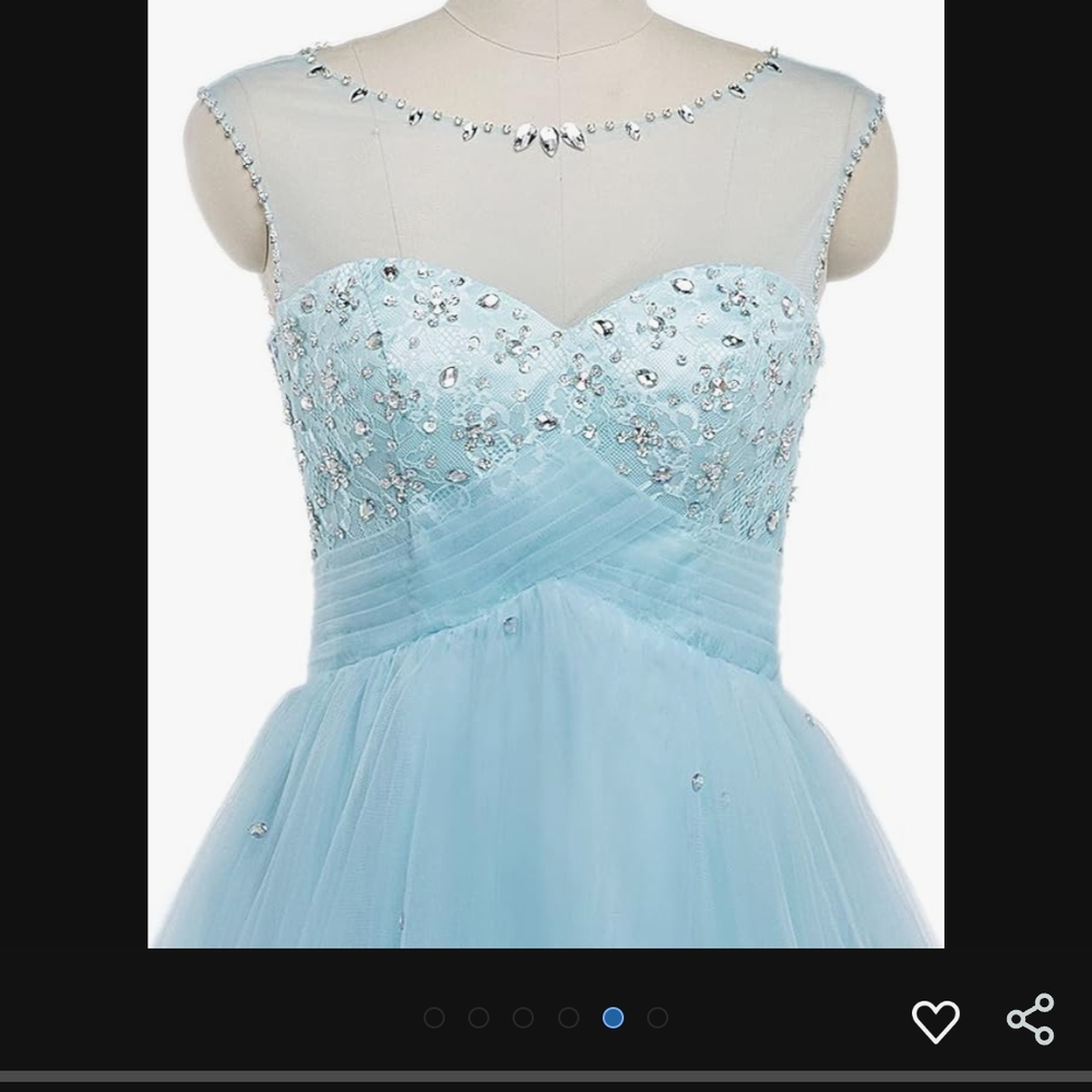 Elegant Blue Kids Dress